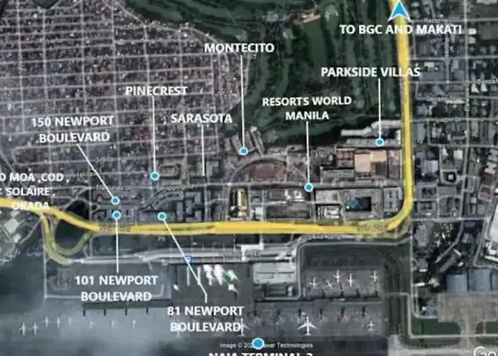 Walkable To And From Naia 3 And World